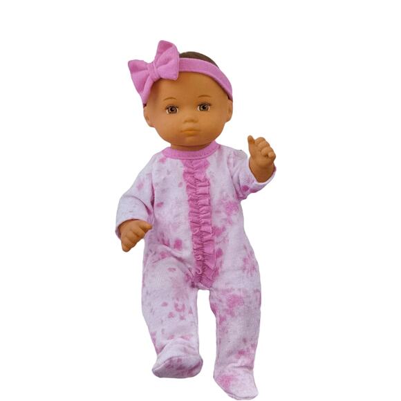 American Girl Little Bitty Baby Doll 7.75" Brown Hair & Eyes PJ Sleeper Box New - Picture 10 of 11